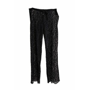 BECCA Swim Black Lace Cover-Up Pants | NWT | Size Large | Nordstrom MSRP $88